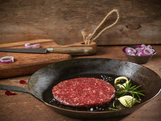 Lady Burger Patty – Pack à 10 Stück (180g pro Patty)